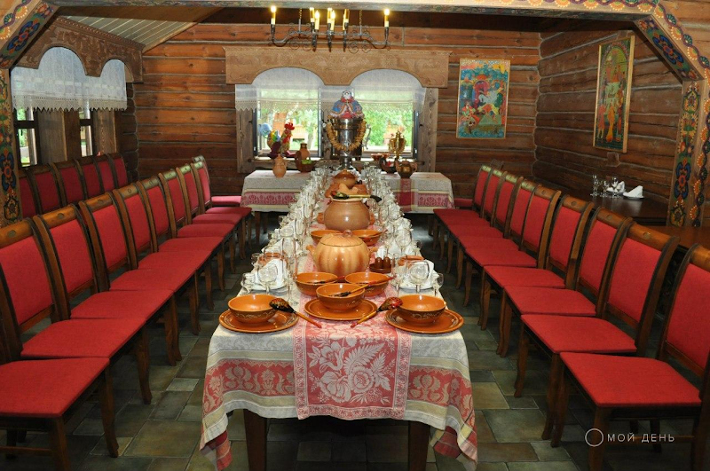Русская деревня ресторан